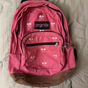 Jansport Coral Backpack with Palm Design